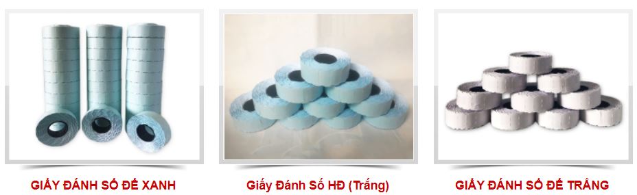 Giấy đánh số giá rẻ tại tphcm | Công Ty TNHH Hàn Đệ - 1