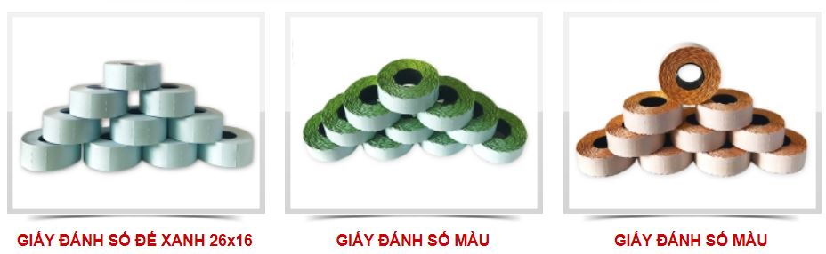 Giấy đánh số giá rẻ tại tphcm | Công Ty TNHH Hàn Đệ - 2