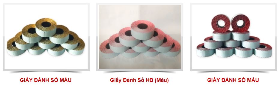 Giấy đánh số giá rẻ tại tphcm | Công Ty TNHH Hàn Đệ - 3