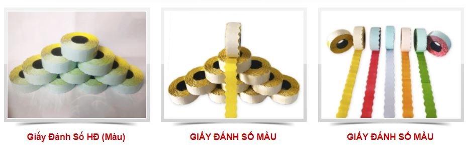 Giấy đánh số giá rẻ tại tphcm | Công Ty TNHH Hàn Đệ - 4